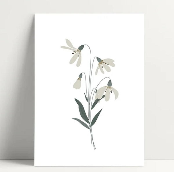 Carte simple - Edelweiss