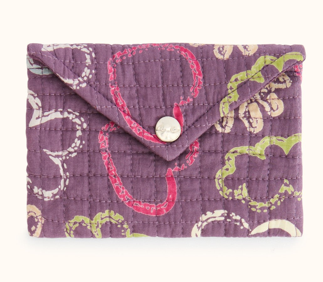 Petite Enveloppe Ravi - Ardoise - Taffeta