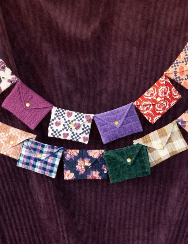 Petite Enveloppe Ravi - Khadi - Fire