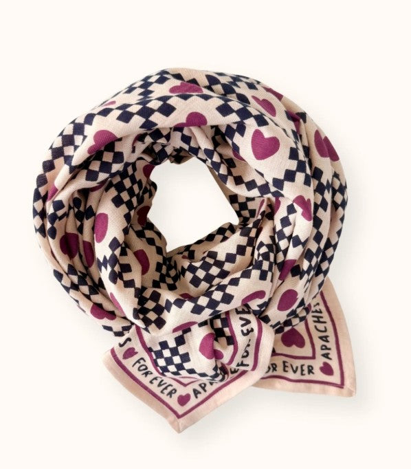 Big Foulard Latika - Amor - Macadamia