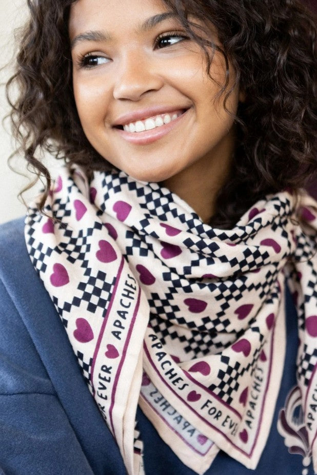 Big Foulard Latika - Amor - Macadamia