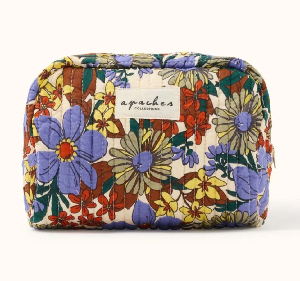 Petite trousse Gaya - Bouquet - Iris