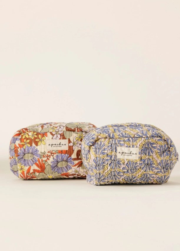 Petite trousse Gaya - Bouquet - Macadamia