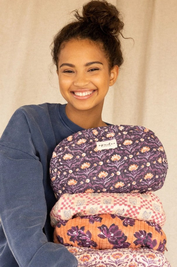Trousse Gayane - Cactus - Navy