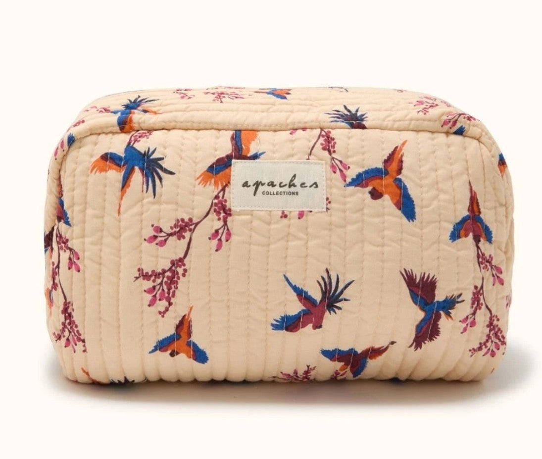 Trousse Gayane - Cerisier - Macadamia Dahlia