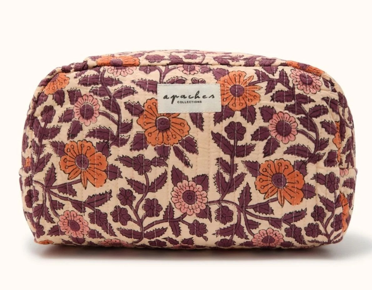 Trousse Gayane - Coeur - Flamingo