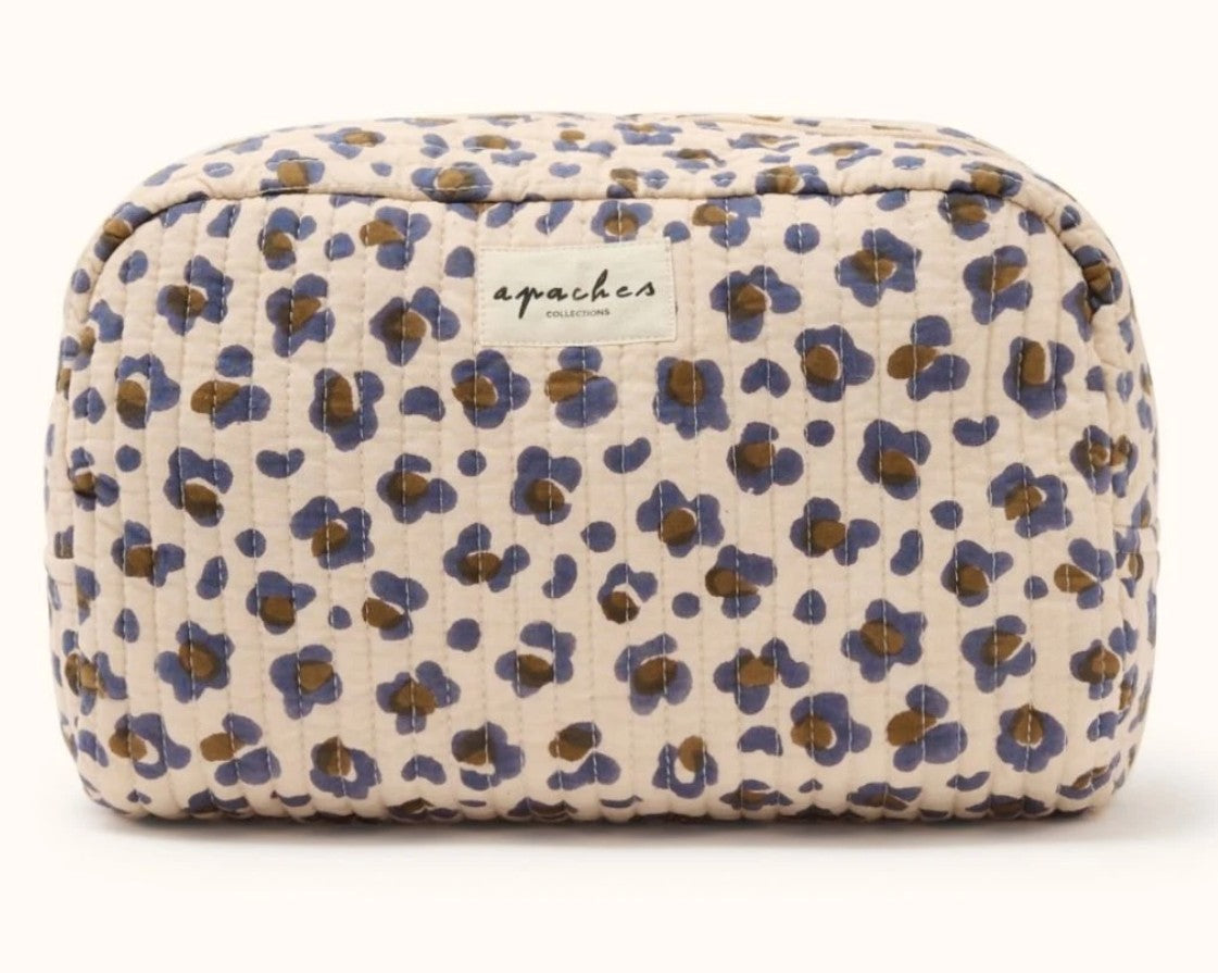 Trousse Gayane - Léopard - Macadamia