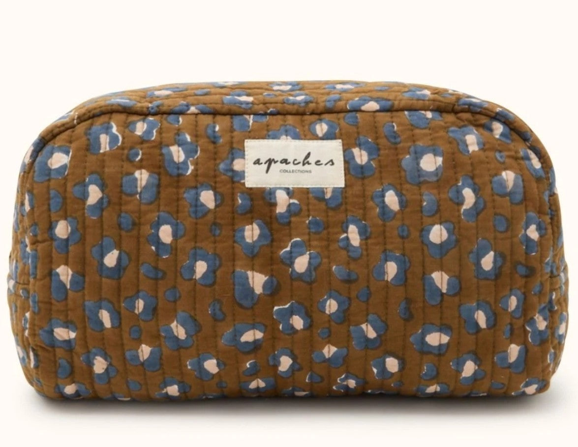 Trousse Gayane - Léopard - Tapenade