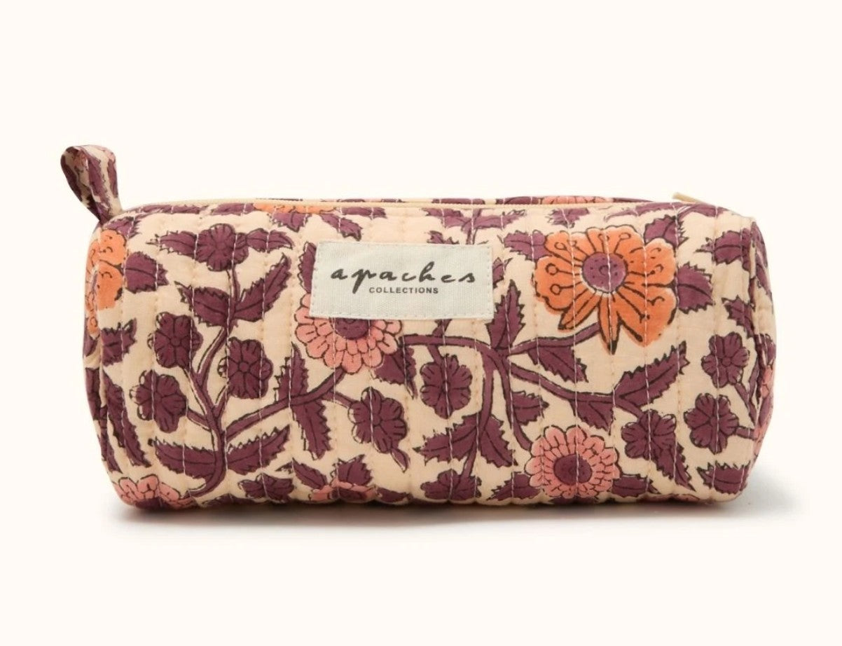Trousse Opal - Coeur - Flamingo