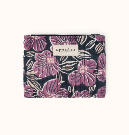 Mini pochette Mana - Amaryllis - Navy Cherry