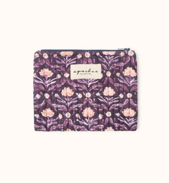 Mini pochette Mana - Cactus - Navy