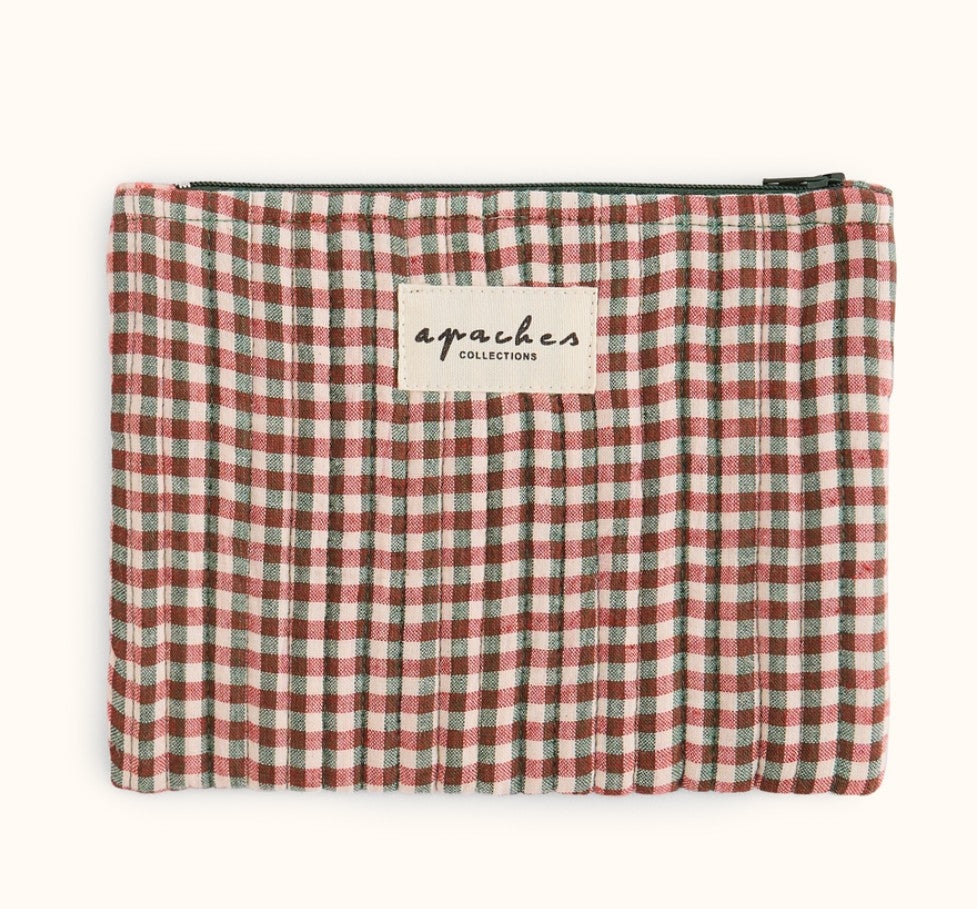 Mini pochette Mana - Khadi - Fougère