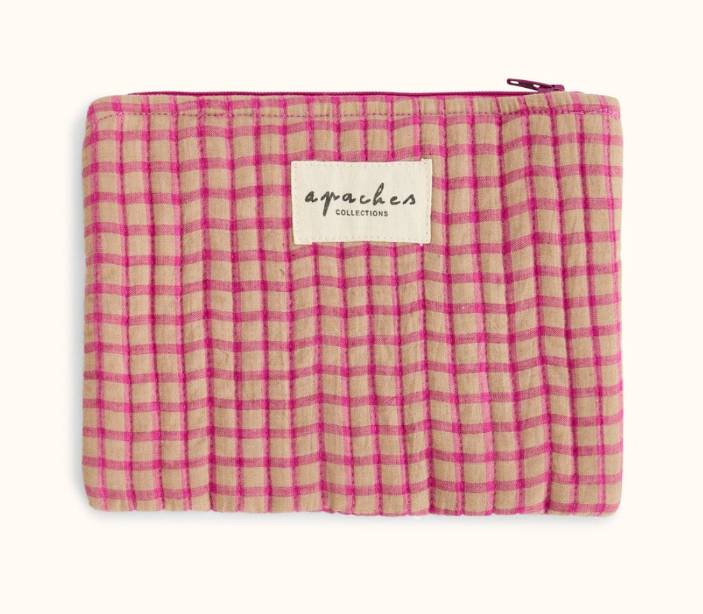 Mini pochette Mana - Khadi - Groseille