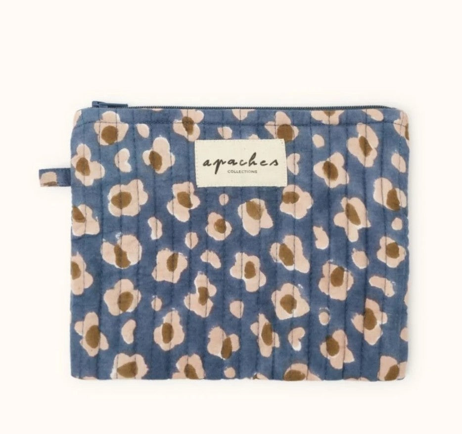 Mini pochette Mana - Léopard - Météorite
