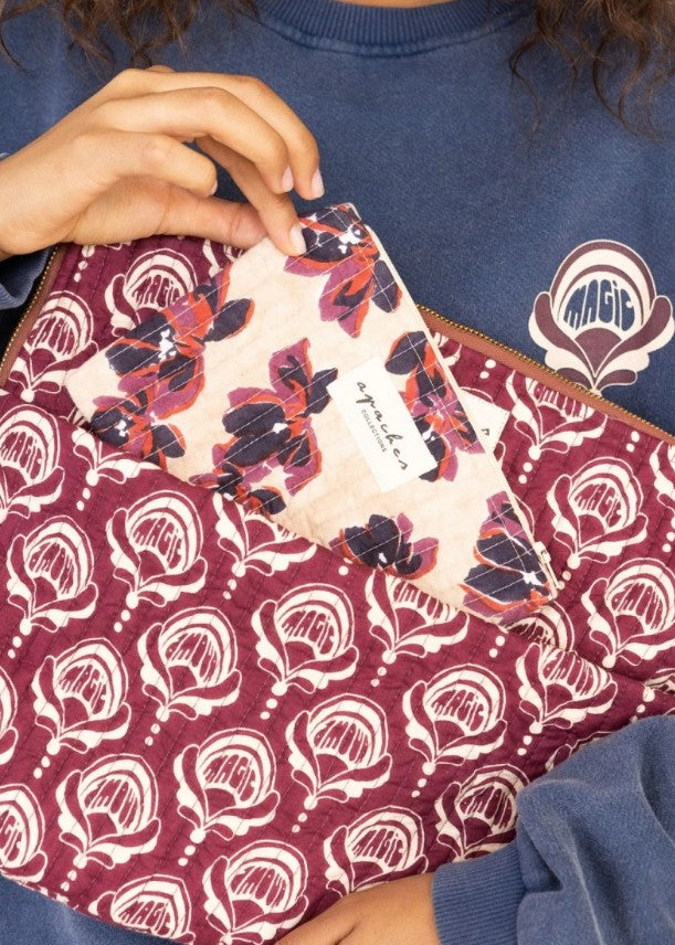 Mini pochette Mana - Violeta - Macadamia