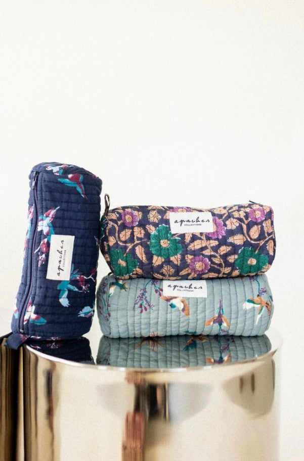 Trousse Opal - Cerisier - Grey