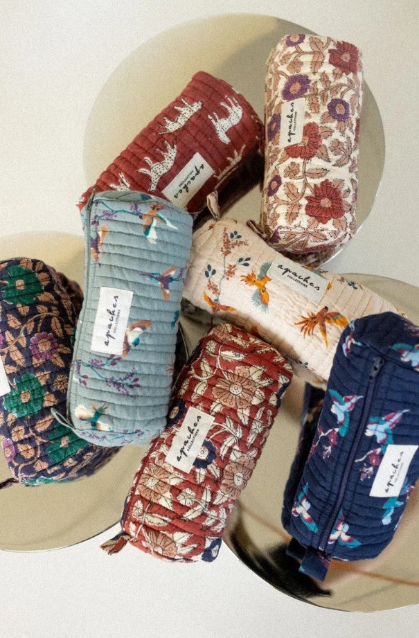 Trousse Opal - Cerisier - Macadamia