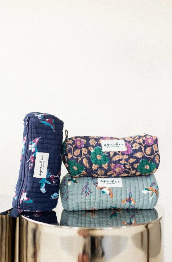 Trousse Opal - Cerisier - Navy
