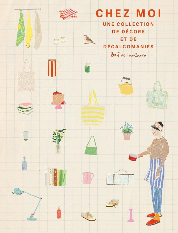 Carnet de décalcomanies - Chez moi