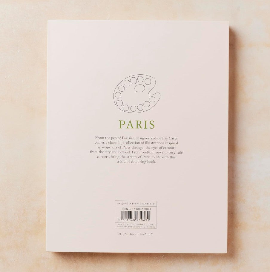 Livre de coloriage - Paris