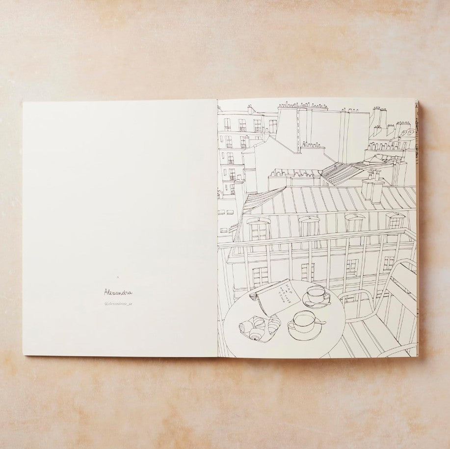 Livre de coloriage - Paris