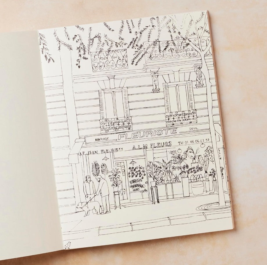 Livre de coloriage - Paris