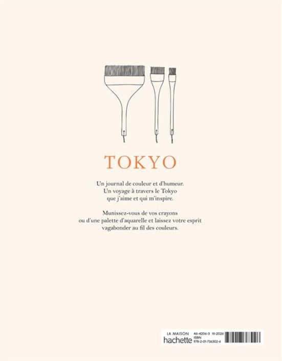 Livre de coloriage - Tokyo
