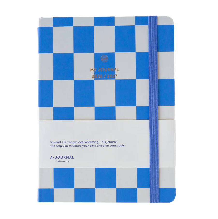 My journal - Agenda 2027 - Carreaux - Lavande