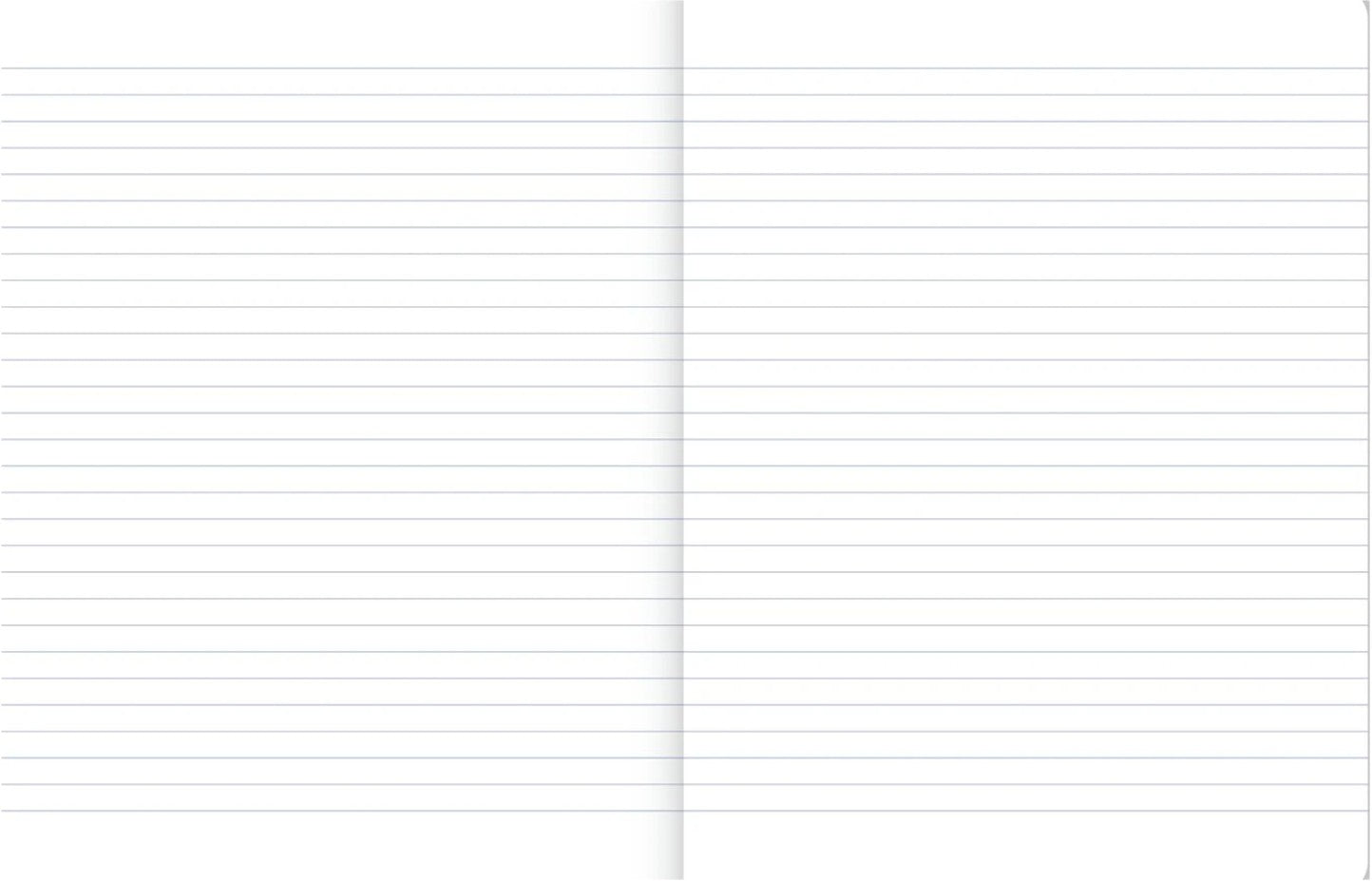 Carnet  - Rayures - Bleu foncé