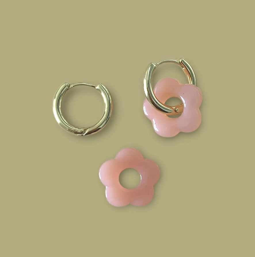 Boucles d'oreilles Billie - Nude