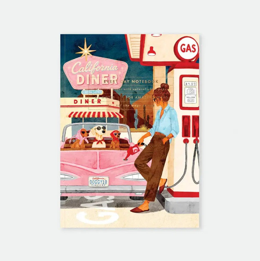 Carnet de notes A5 - California dinner