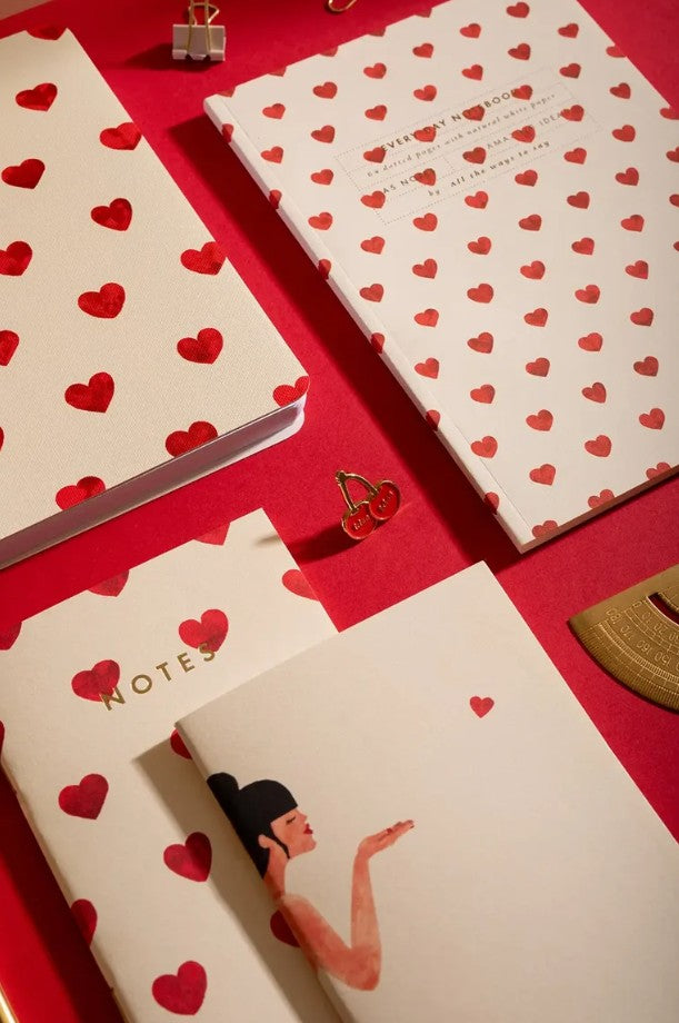 Carnet de notes A5 - Hearts