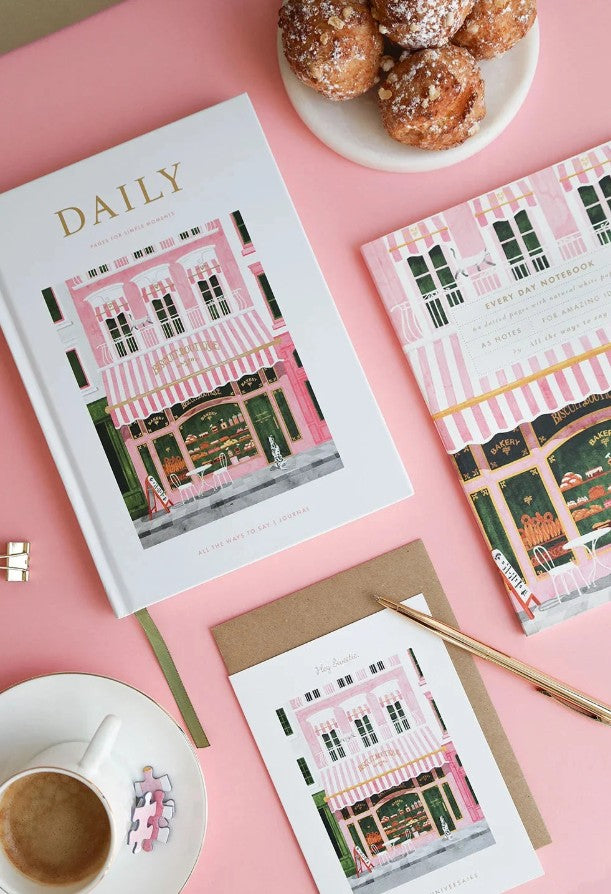 Carnet de notes A5 - Pink Bakery