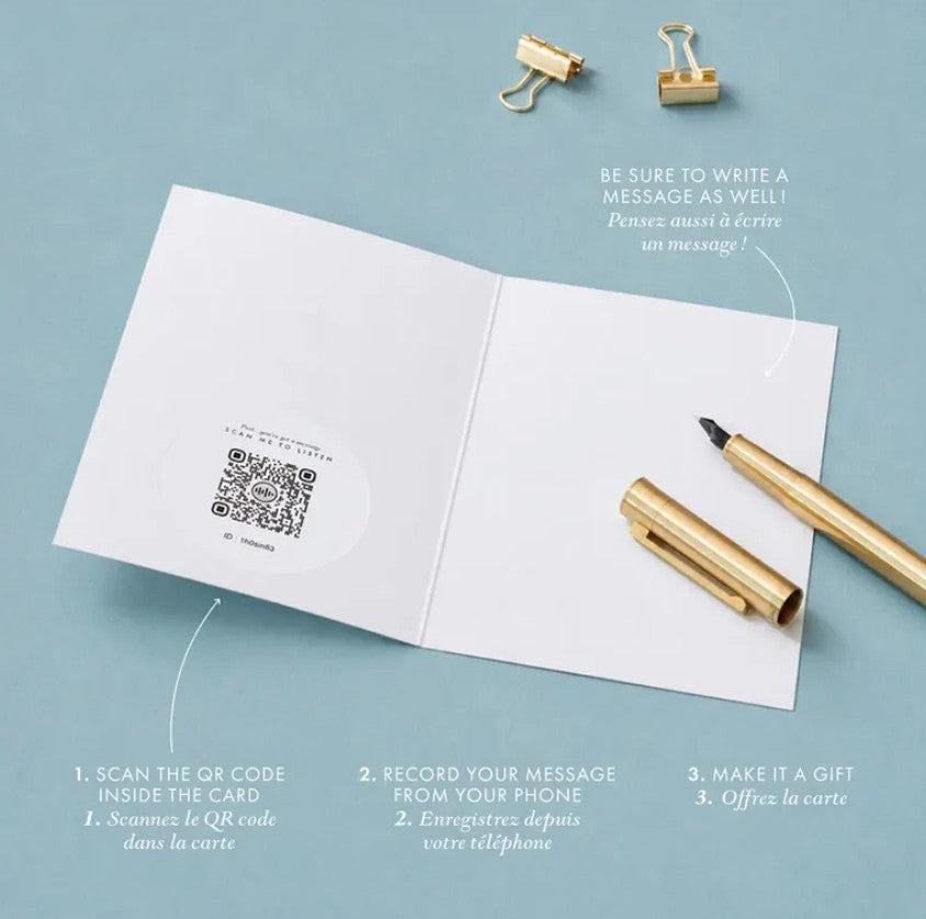 Carte de voeux audio - Whatever cat