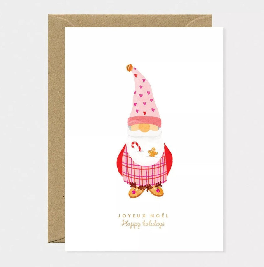 Carte A6 avec enveloppe - Snow angels