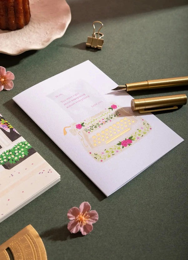 Carte A6 avec enveloppe - Mum, love you