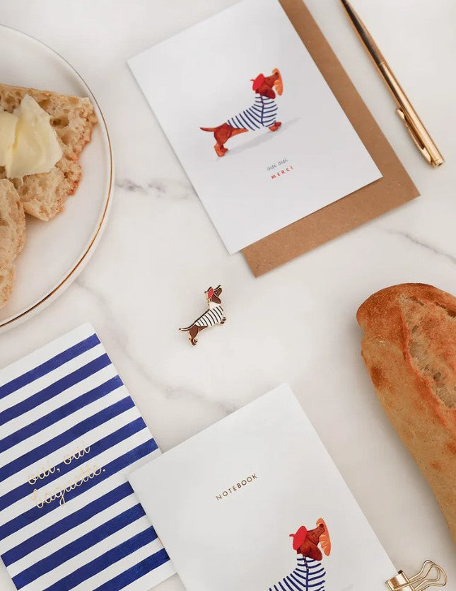 Carte A6 avec enveloppe - Oui oui merci