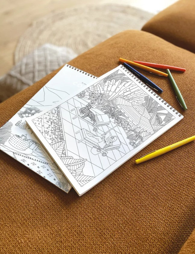 Livre de coloriage pour adulte - Bliss & Botanicals