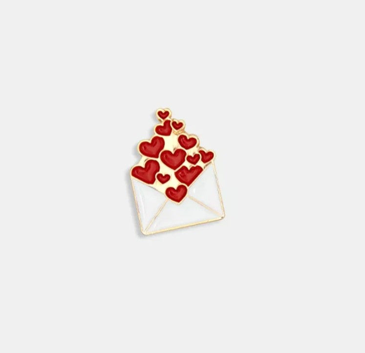Pin's - Hearts envelop