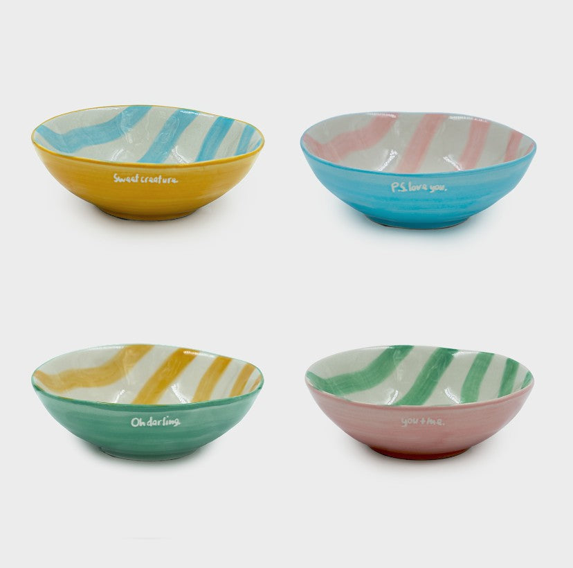 Set de 4 bols - Sway - Small