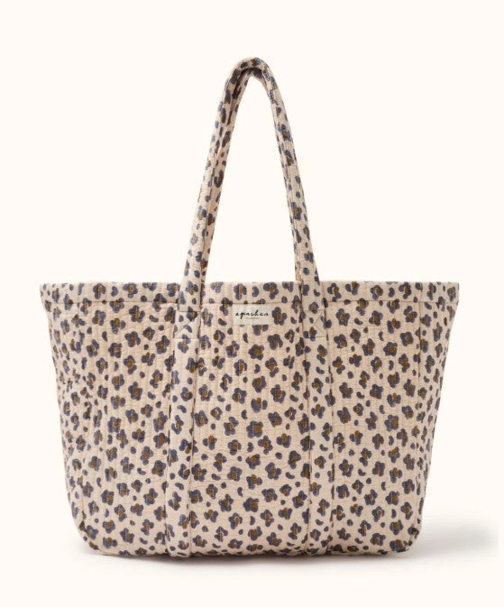Cabas Samba - Léopard - Macadamia