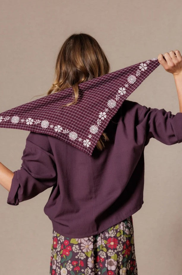 Foulard Fayara - Khadi - Taffeta