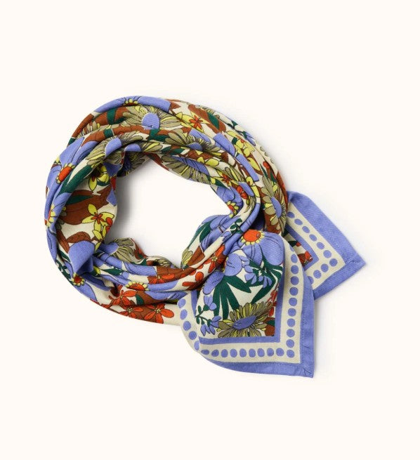 BIG Foulard Latika - Bouquet - Iris