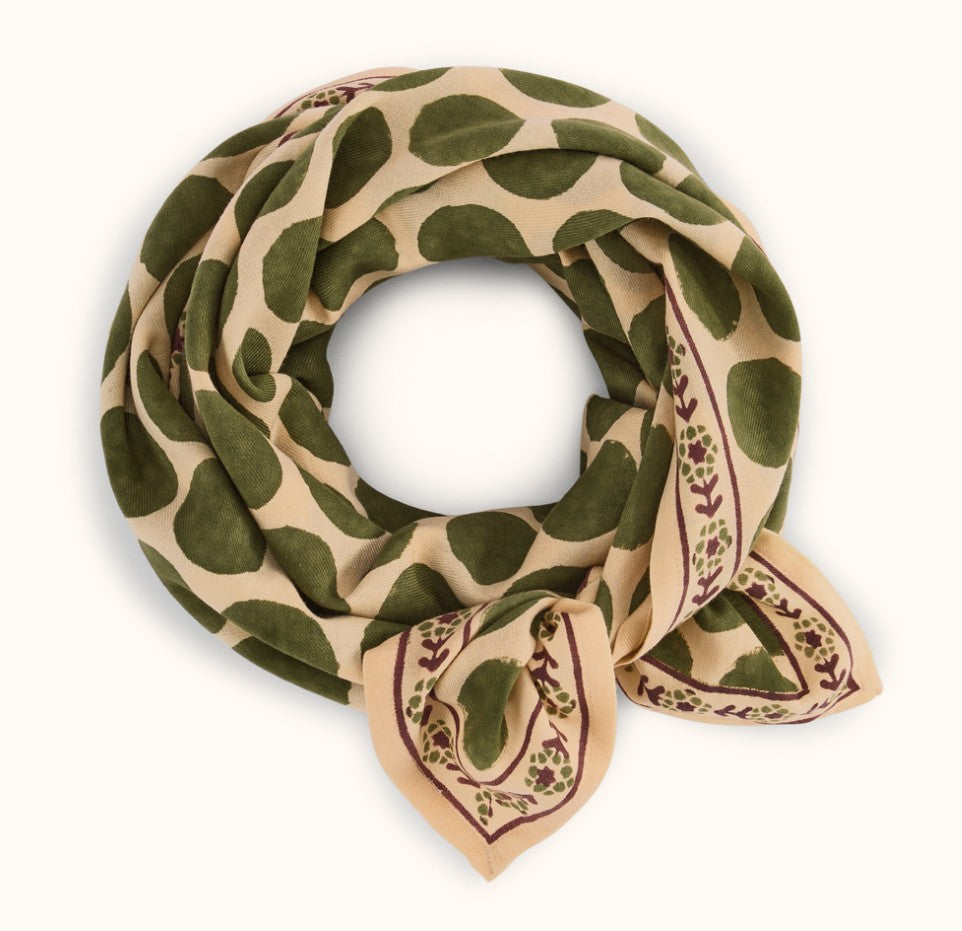 Big Foulard Latika - Pesos - Lichen