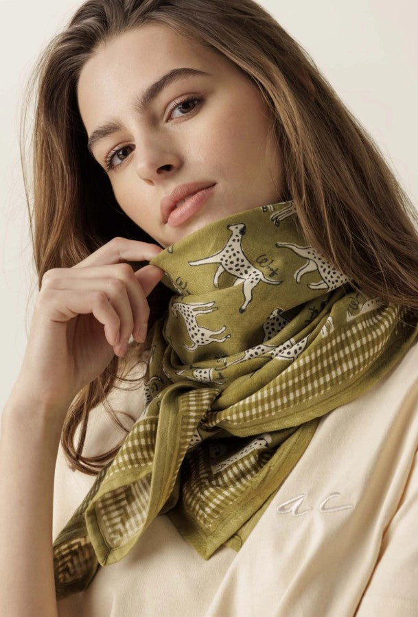 BIG Foulard Latika - Pongo - Khaki