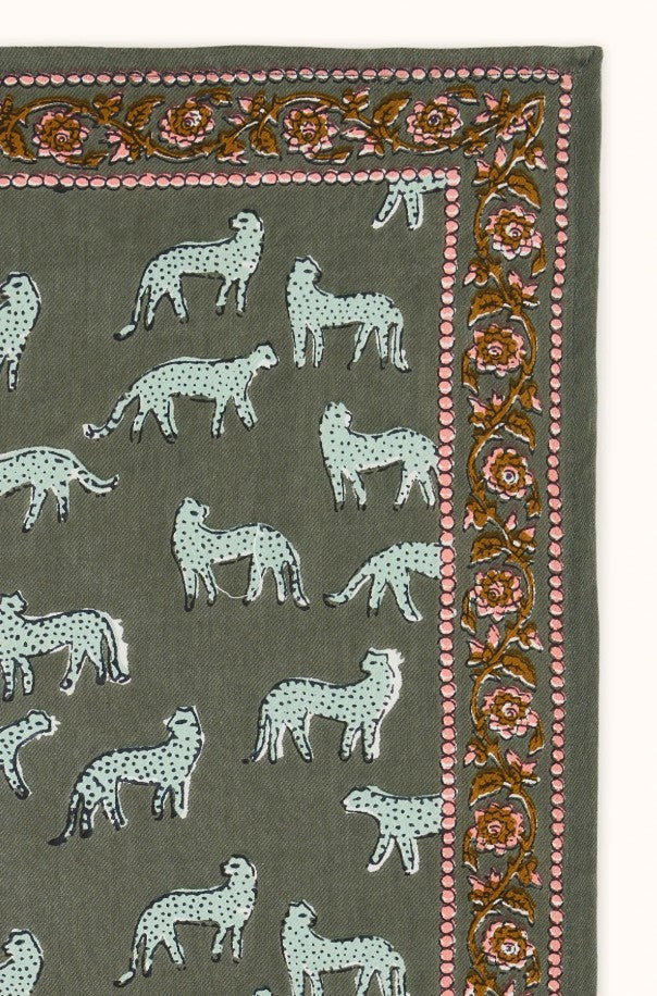 Small Foulard Manika - Bengal - Kaki