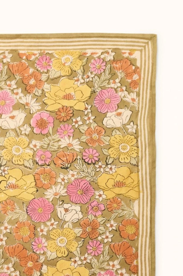 Small Foulard Manika - Joy - Tapenade