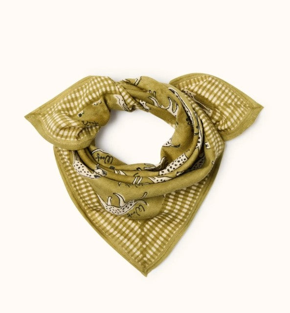 Small Foulard Manika - Pongo - Khaki