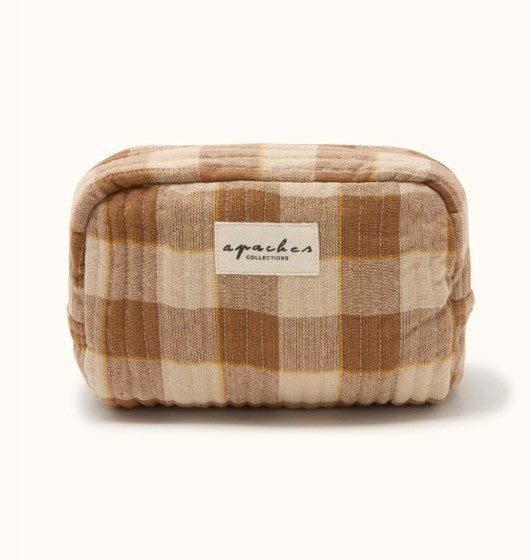 Petite trousse Gaya - Khadi - Caramel
