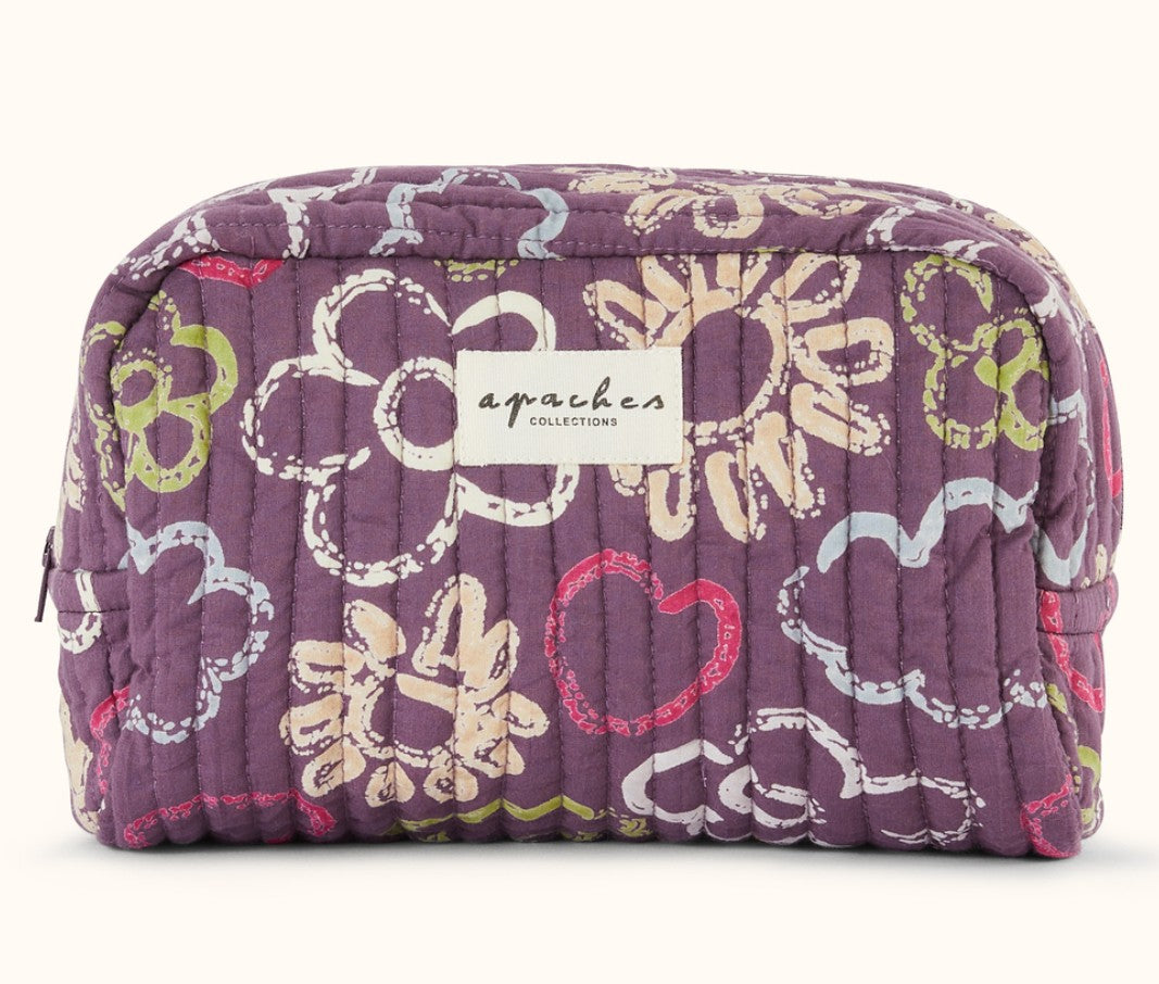Petite Trousse Gaya - Ardoise - Taffeta